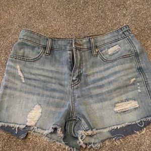 aerie jean shorts size xs